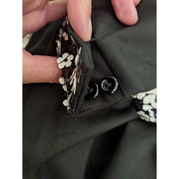 🆕 Kate Spade Bradie Dress Pop of Color Black - Picture 7 of 13